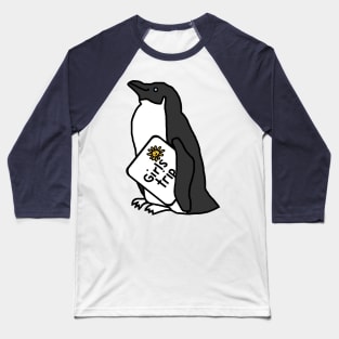 Cute Penguin goes on Girls Trip Baseball T-Shirt